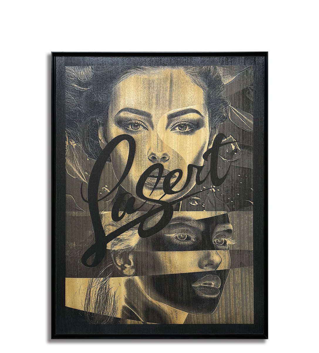 expressionless face／Black