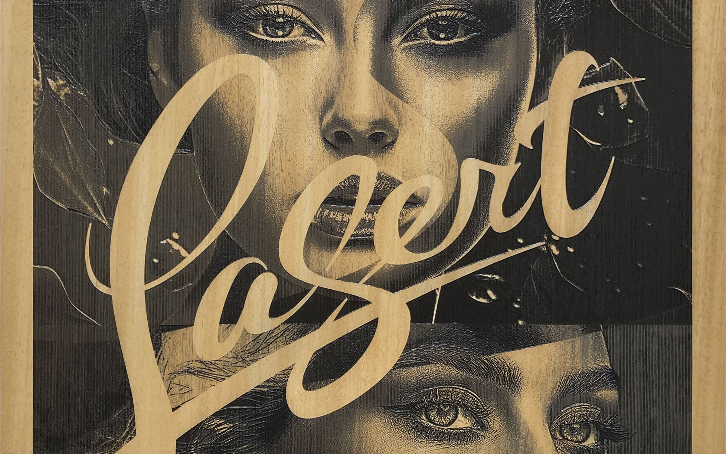 レーザート　アートパネル